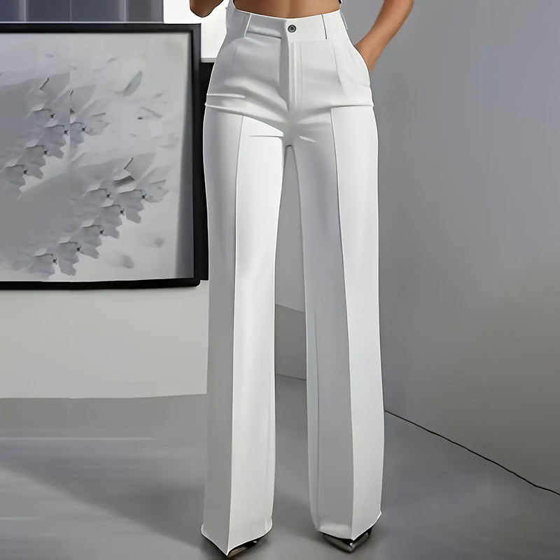 Pantalon de costume taille haute