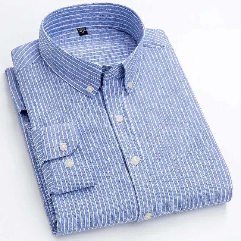 Chemise rayée en coton