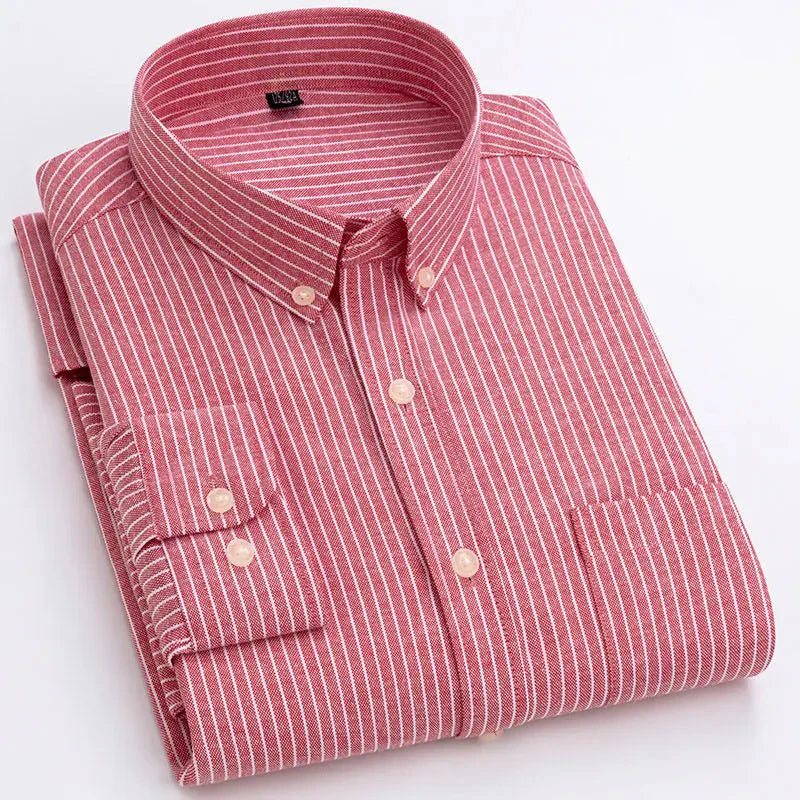 Chemise rayée en coton