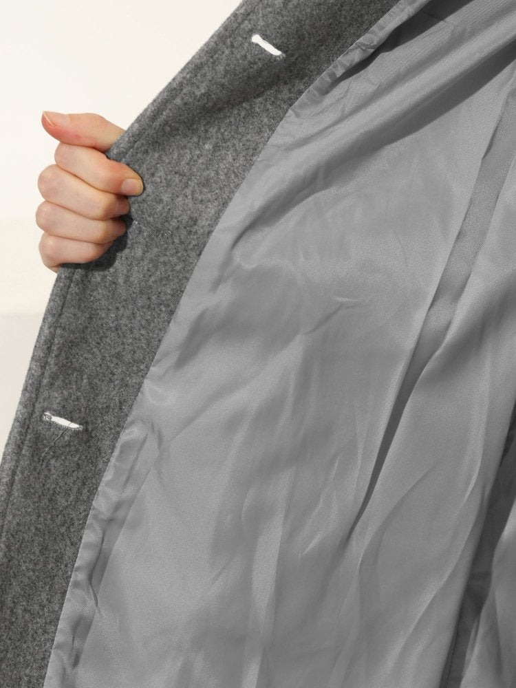 Manteau d'hiver à fermeture boutonnée